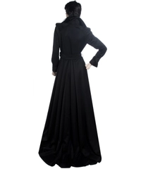 Takada Floor-sweeping Length Tuxedo Trench Coat