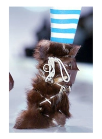 Christian Dior Mukluk Eskimo Laarzen - Runway