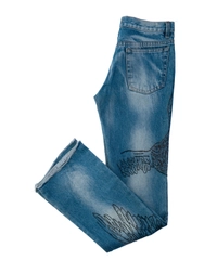 Roberto Cavalli Art Collection Embellished Jeans