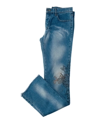 Roberto Cavalli Art Collection Embellished Jeans
