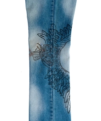 Roberto Cavalli Art Collection Embellished Jeans