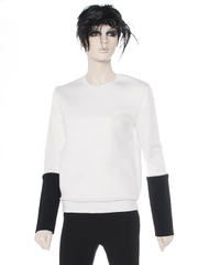 FW 2011 Céline Runway Colorblock Cashmere Blend Sweater