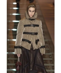 Jean Paul Gaultier Runway A/W 2003 Iconic  Bondage Goose Down Puffer Jacket