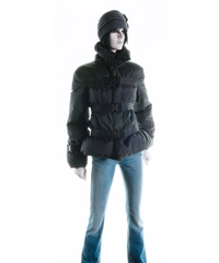 Jean Paul Gaultier Runway A/W 2003 Iconic  Bondage Goose Down Puffer Jacket