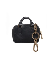 Tory Burch 'Robinson' Black Mini Tote Bag Charm