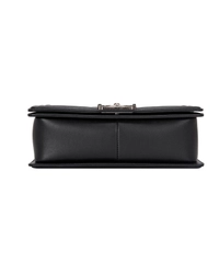 Chanel Black Chevron Quilted Boy Bag New Medium