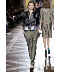 Fall 2010 Dries Van Noten Runway Dress Suit
