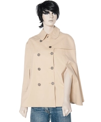 Burberry Cotton Gabardine Trench Cape