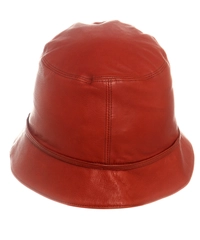 Prada Leather Bucket Hat