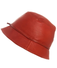 Prada Leather Bucket Hat