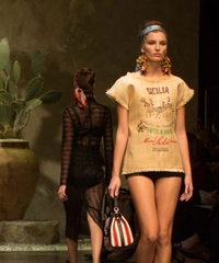 Dolce & Gabbana Raffia Top
