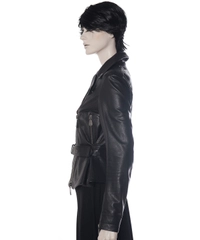 McQ By Alexander McQueen Zwarte Leren Jas