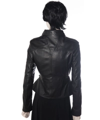 McQ By Alexander McQueen Zwarte Leren Jas