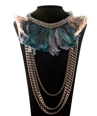 Lanvin Halsketting met Veren