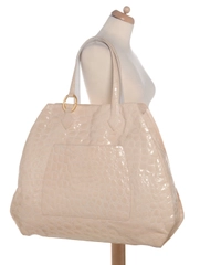 Christian Dior Champagnekleurige Strandtas