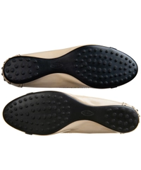 Tod's Nude Patent Leather Flats