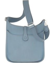 Hermès Ciel Blue Evelyne III 33 Bag
