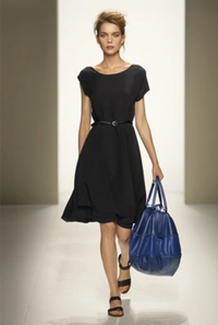 Bottega Veneta Cobalt Leather Shoulder Bag