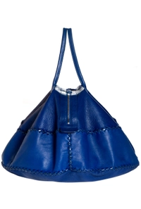 Bottega Veneta Cobalt Leather Shoulder Bag