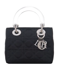 Christian Dior Mini Satin 'Lady Dior' Bag