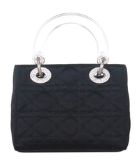 Christian Dior Mini Satin 'Lady Dior' Bag