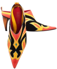 Alexander McQueeen Horn Slip On Pumps