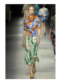Dries van Noten Zijden Bloes