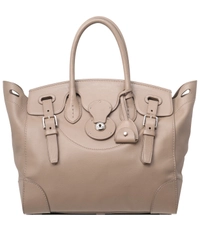Ralph Lauren Taupe Soft Ricky Bag