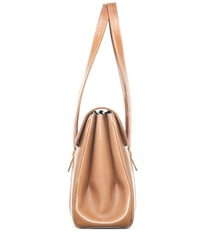 Vintage Gucci Brown Leather Shoulder Bag