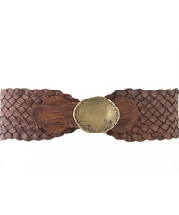 Ralph Lauren Braided Leather Belt