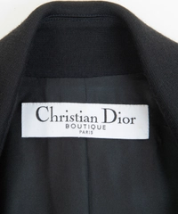 Fall 2005 Christian Dior Runway Black Wool Blazer