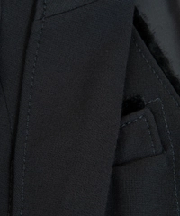 Fall 2005 Christian Dior Runway Black Wool Blazer