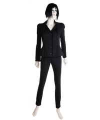 Fall 2005 Christian Dior Runway Black Wool Blazer
