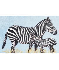 Hermes Zebra Print Towel 65x95