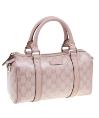 Gucci Rose Crystal Guccissima Leather Small 'Joy Boston' Bag