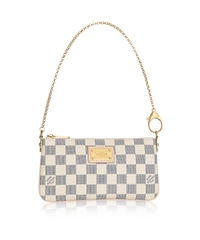 Louis Vuitton Azur Damier Canvas 'Pochette Milla' MM Bag