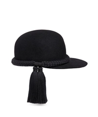 Lanvin Braided Rope Tassel Cap - Runway
