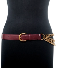 Gucci Vintage Triple Row Chain Link Belt