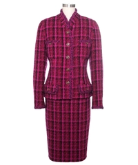 Documented 1995 Chanel Runway Tweed Skirt Suit