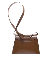 Yves Saint Laurent Brown Leather Shoulder Bag