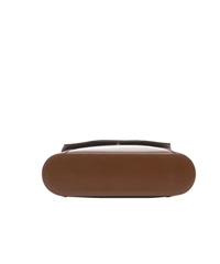 Yves Saint Laurent Brown Leather Shoulder Bag