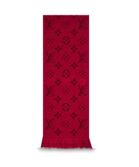 Louis Vuitton Red Logomania Scarf