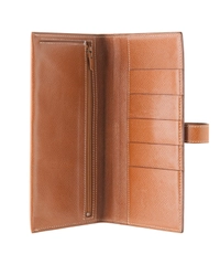 Hermès Gold Leather Bearn Wallet