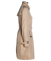 Burberry Metallic Nude Gold Trench Coat