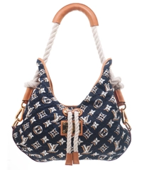 Louis Vuitton Navy Monogram Bulles MM Bag - Limited Edition