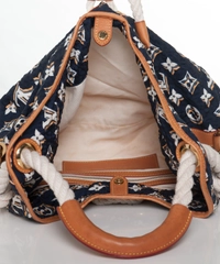 Louis Vuitton Navy Monogram Bulles MM Bag - Limited Edition