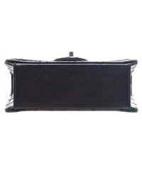 Chanel Vintage Black Caviar Quilted Mini Flap Bag
