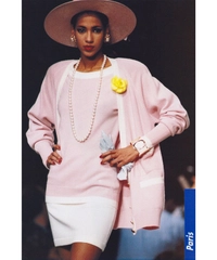 SS 1988 Chanel Runway Cashmere Top