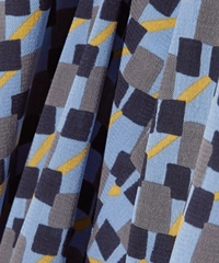 Prada Feather-Trimmed Printed Crepe De Chine Straight-Leg Pants