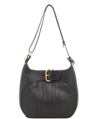 Delvaux Black Souverain Toile de Cuir Shoulder Bag